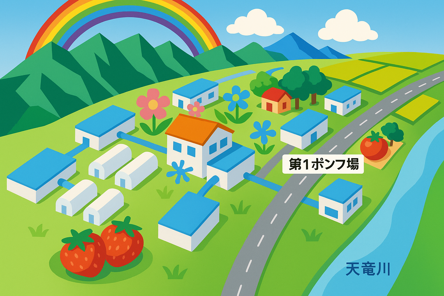 土地改良区による農業用水の揚水について