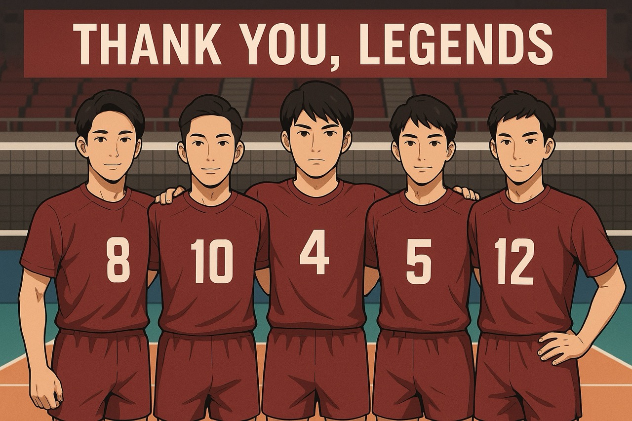 VC長野トライデンツを旅立った、歴代の日本代表級の選手たち