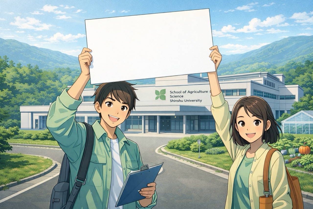 南箕輪村にある信州大学農学部がネーミングライツを募集中！