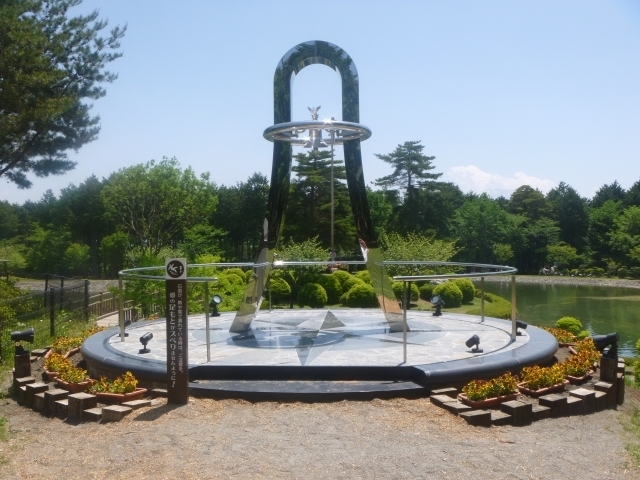 デジタルスタンプラリー長野県150周年記念の南箕輪村のスポットは大芝高原の愛の鐘です。