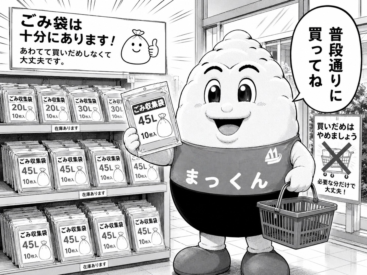 ごみ袋は足りるの？ナフサ不足と上伊那地域の指定ごみ袋について