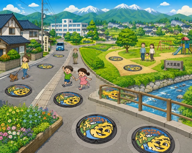 南箕輪村の下水道の現在地