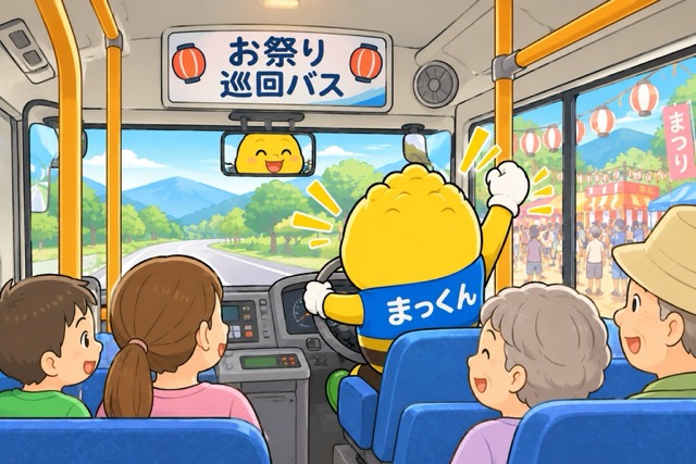 第41回大芝高原まつり2026の無料巡回バスとシャトルバスの運行について